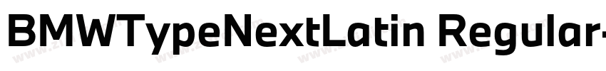 BMWTypeNextLatin Regular字体转换